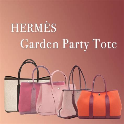 hermes h tote|Hermes tote garden party.